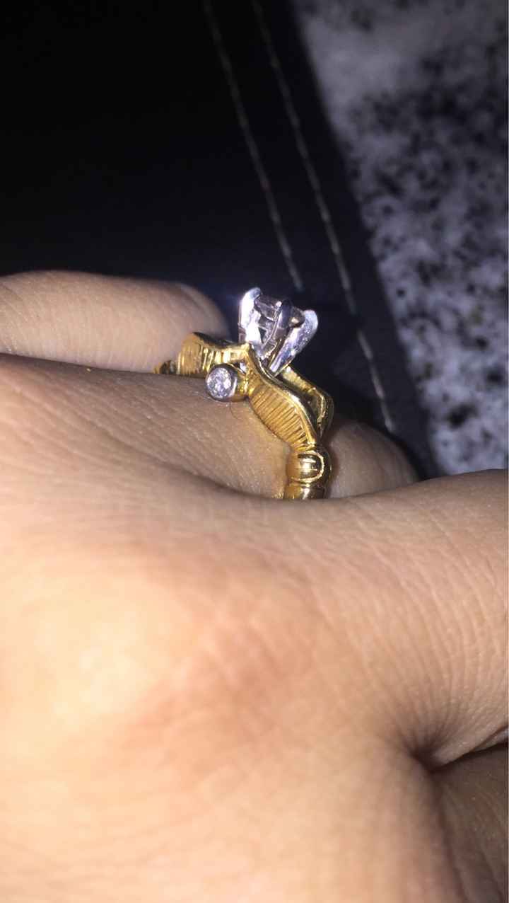 Si hubieras podido elegir el anillo de compromiso.. - 1