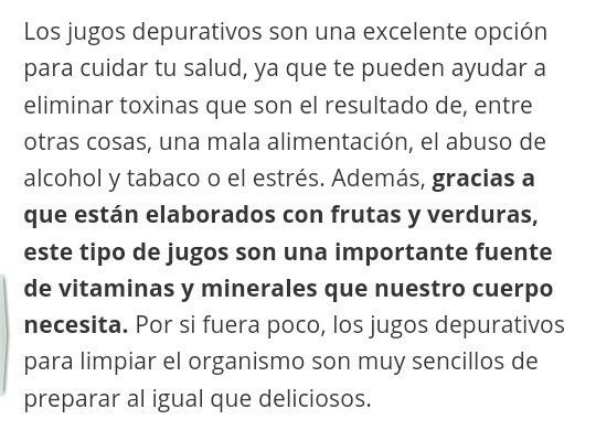Jugos para adelgazar y desintoxicar - 2