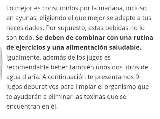 Jugos para adelgazar y desintoxicar - 3