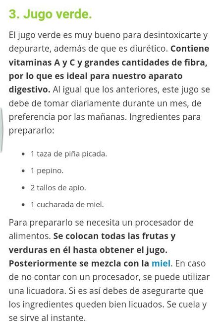 Jugos para adelgazar y desintoxicar - 7