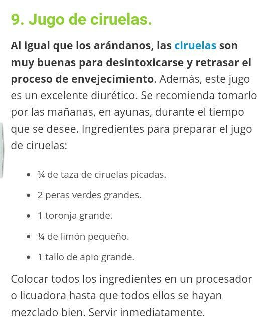 Jugos para adelgazar y desintoxicar - 18