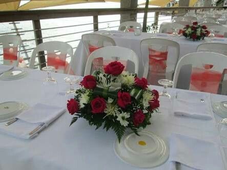 Centros de mesa bajos - 15