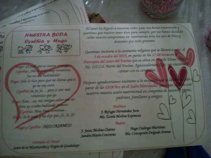 Invitaciones listas!!! wiiii - 1
