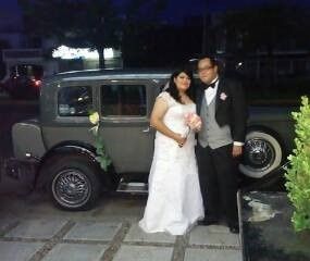 Llegando a la recepcion