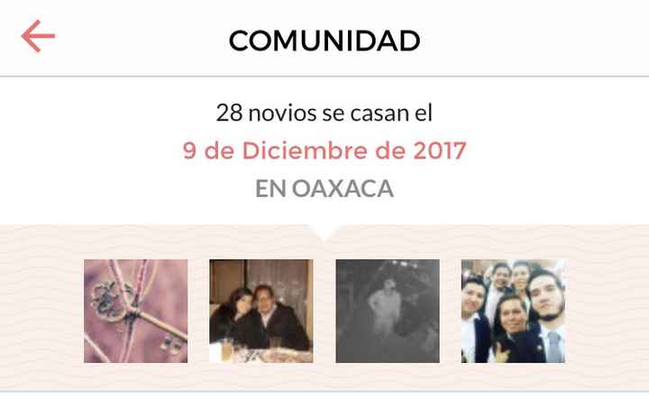 Cuantos novios se casan el mismo día y en el mismo lugar que tu? - 1