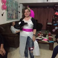 mi hermana vestida de novia... no ganó. hahaha!