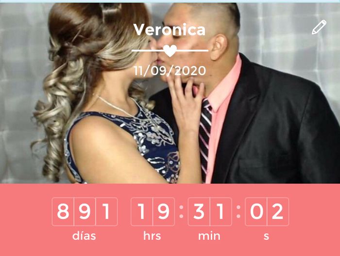 ¿Cuánto falta para que se casen? - 1