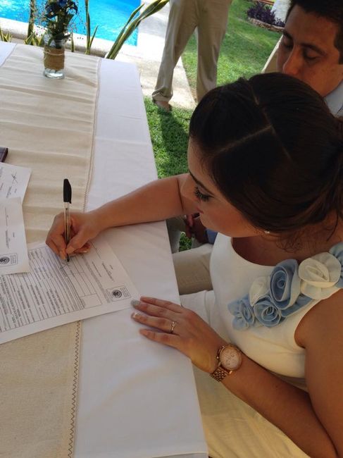 Nuestra boda civil - 4