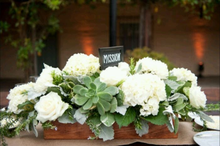 Mis centros de mesa muy sencillos :(?????? - 1