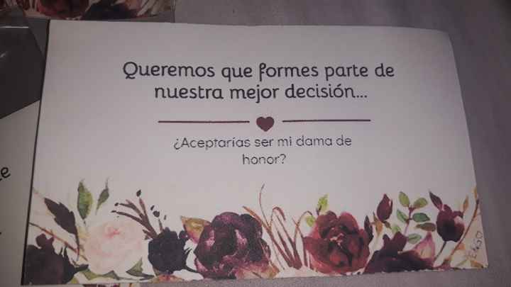 Detalle a las damas de honor♡ - 1