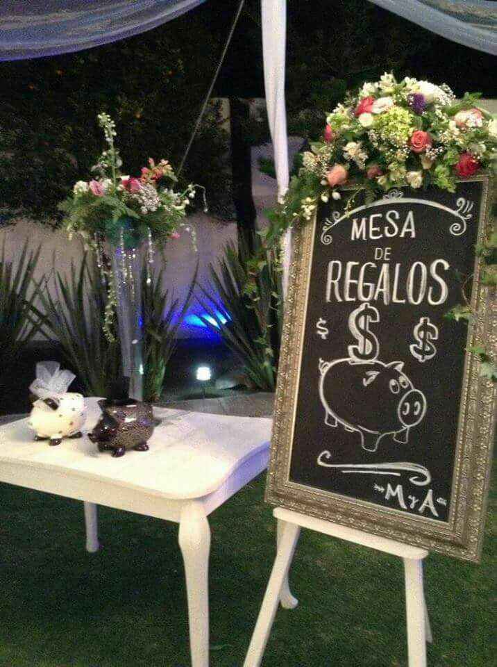  Mesas de regalos en efectivo - 1