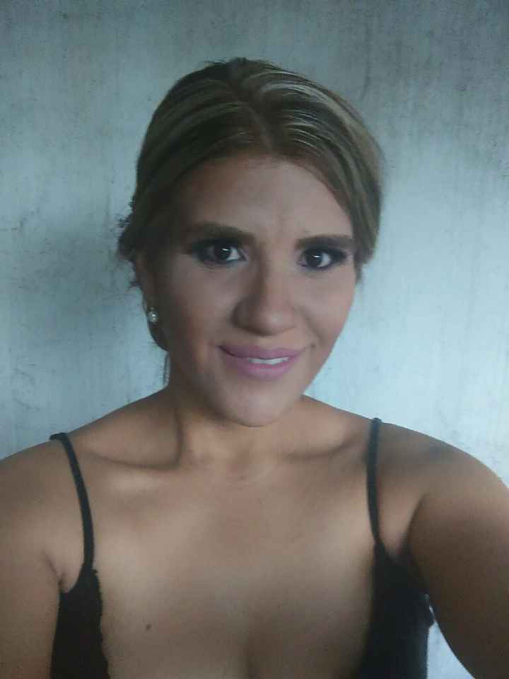 Segundo intento: Prueba de maquillaje y peinado... - 4