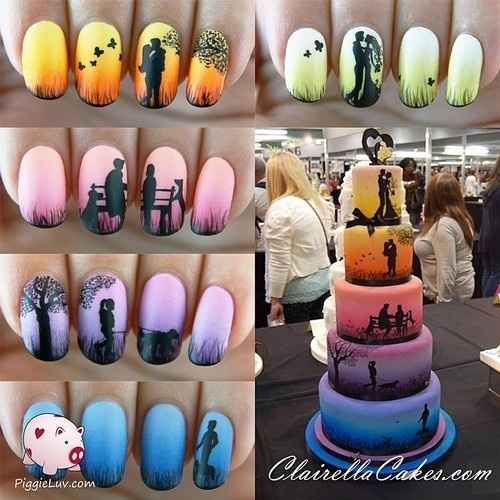 Inspirado en el pastel