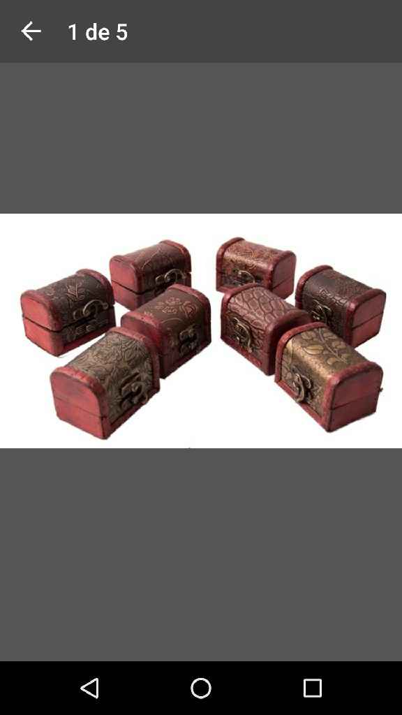 Cajitas para los anillos - 1