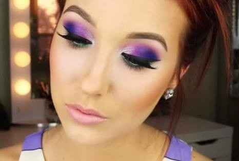 Combinaciones de colores: morados y metales - 20