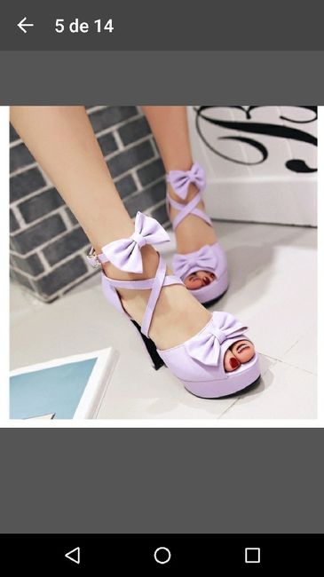 ¿De qué color serán tus zapatos de novia? - 2