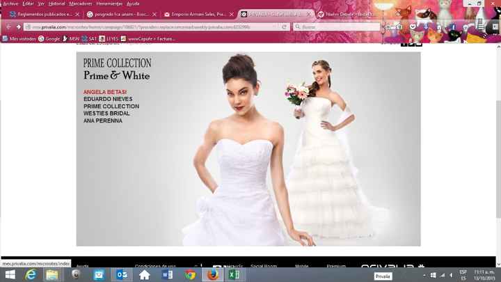 Vestidos de novia Privalia