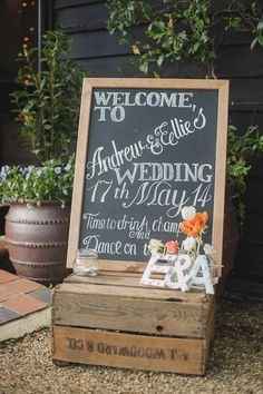 Para dar la bienvenida a los invitados