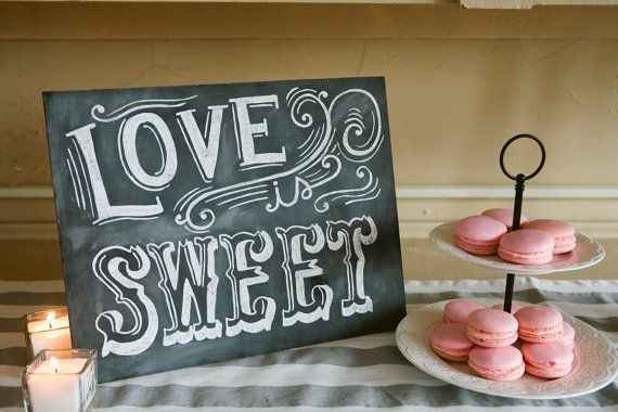 Para decorar la mesa de dulces