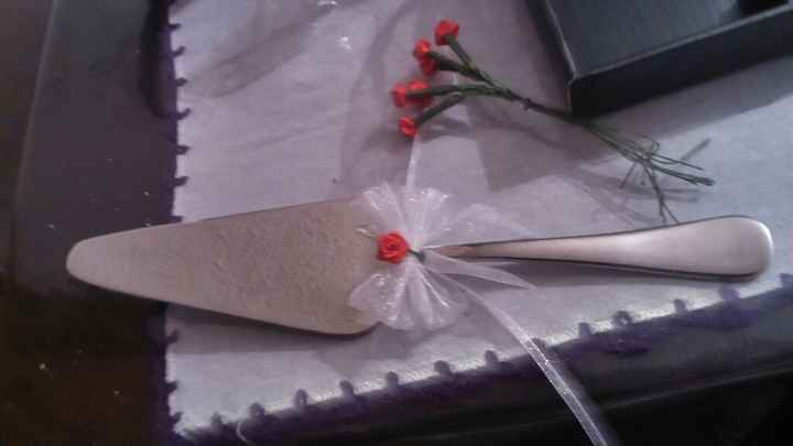 Por fin... los cuchillos para el pastel!!! - 1