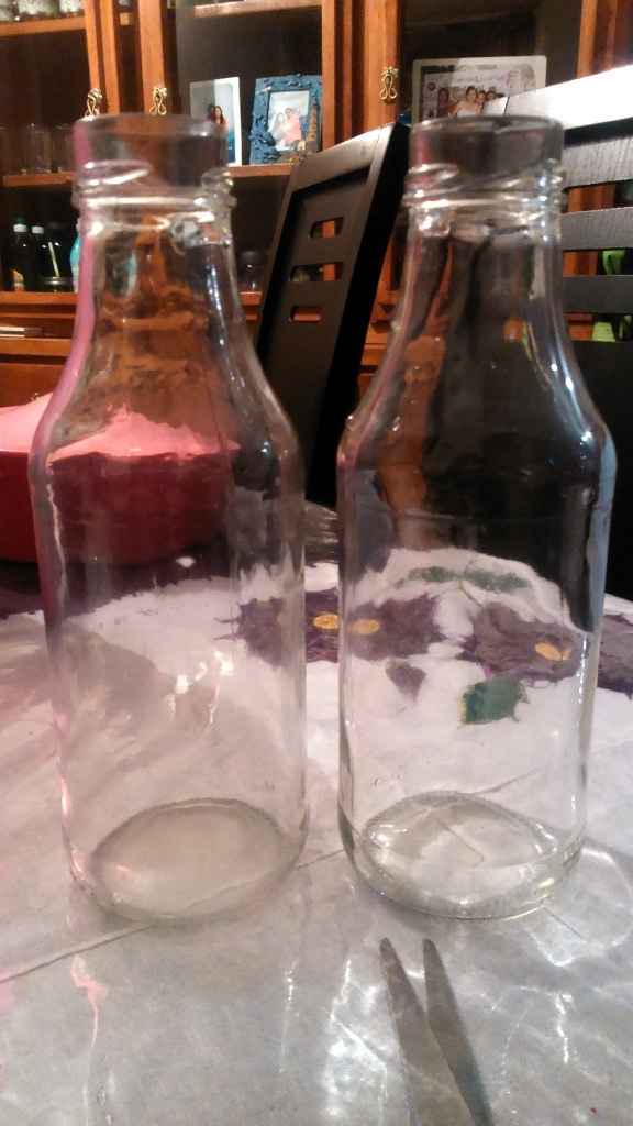 Botellas de vidrio