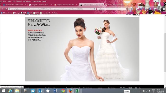 Vestidos de novia Privalia