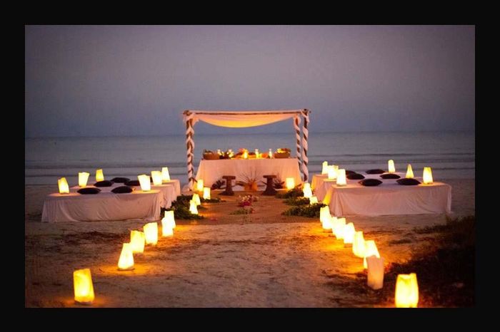 Para decorar una boda en playa