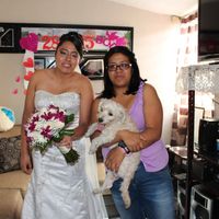 Con mi queridísima amiga y dama de honor Yoselin!