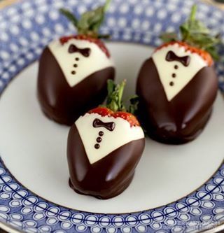 FRESAS CON CHOCOLATE