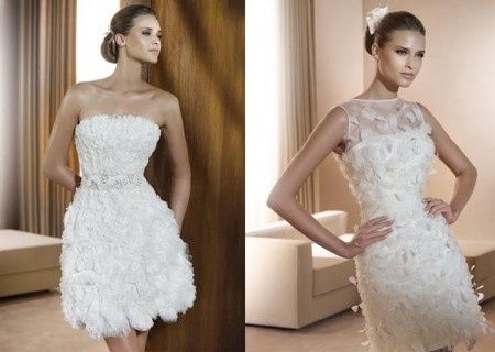 VESTIDO DE NOVIA CORTO