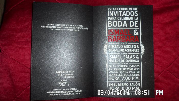 MIS INVITACIONES