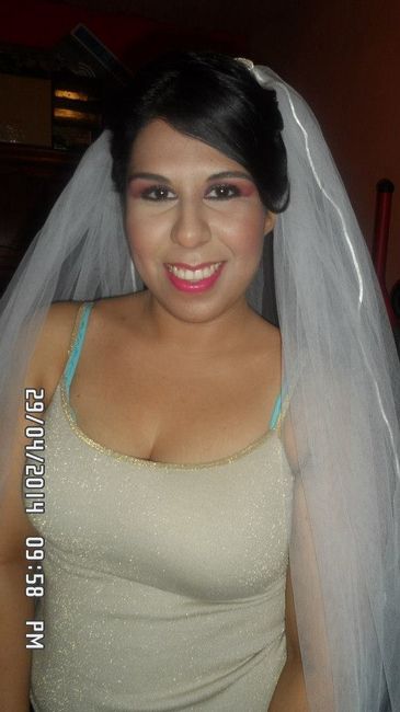 PRUEBA DE PEINADO Y MAQUILLAJE