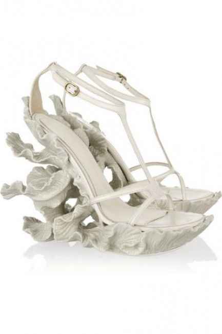 ZAPATOS FEOS DE NOVIA 