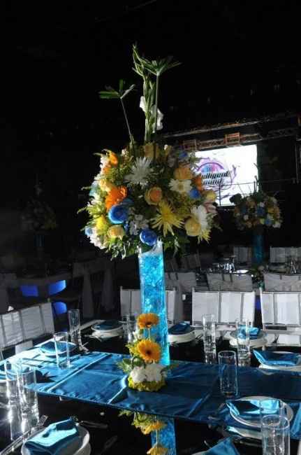 CENTRO DE MESA ILUMINADO