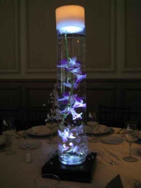 CENTRO DE MESA ILUMINADO