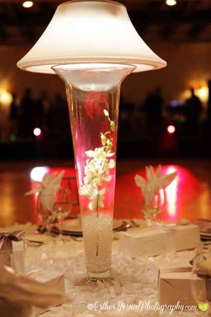 CENTRO DE MESA ILUMINADO