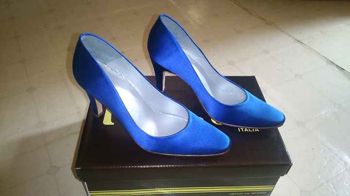 ¿dónde compraste tus zapatos de novia? - 1
