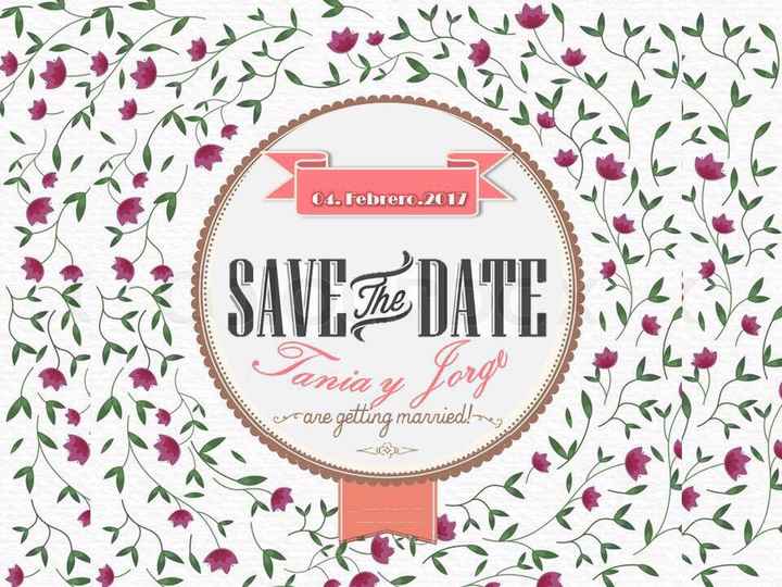 Elíjanme una para mi save the date! - 1