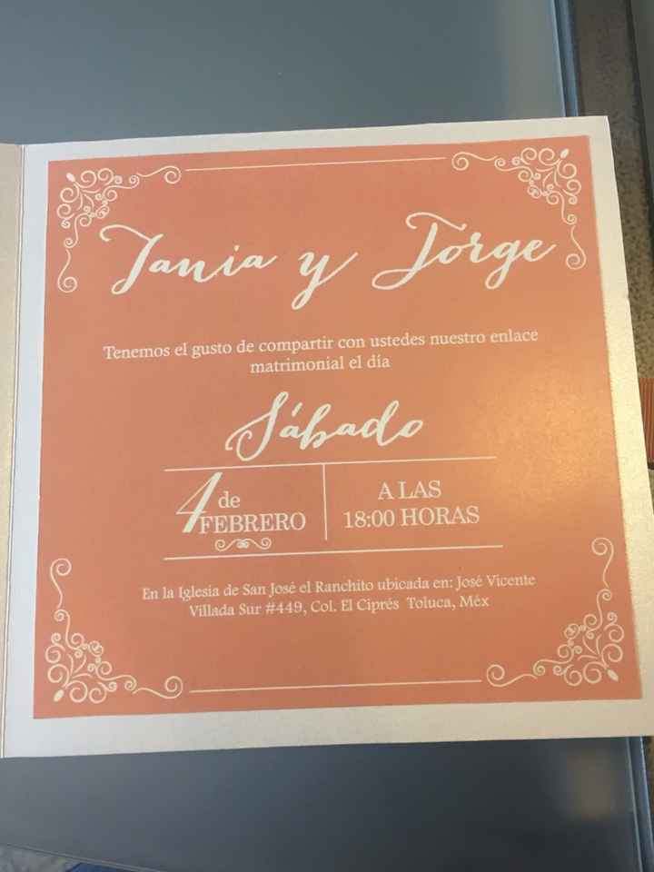 Mis invitaciones!! - 2