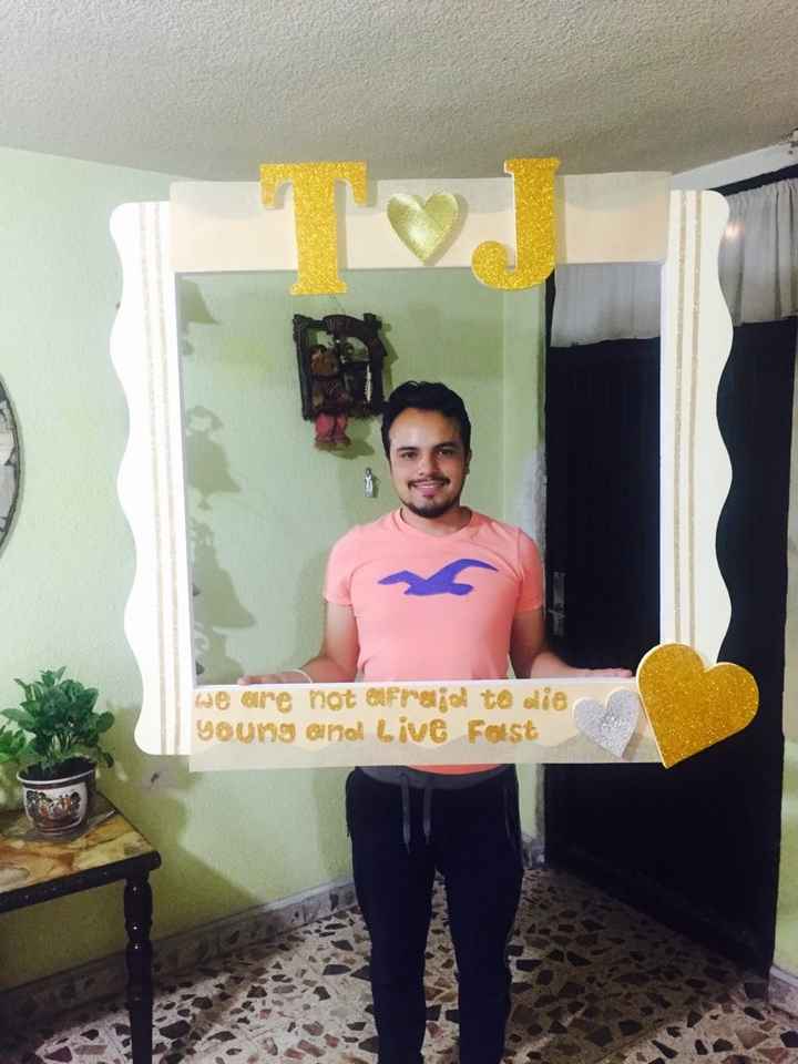 Marco diy para boda civil! - 1