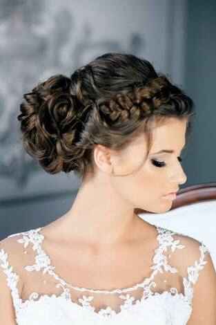 Peinados recogidos con trenzas - 2