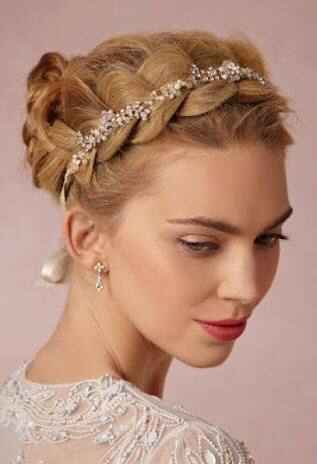 Peinados recogidos con trenzas - 3