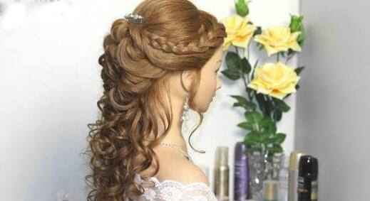 Peinados semirecogidos con trenzas - 4