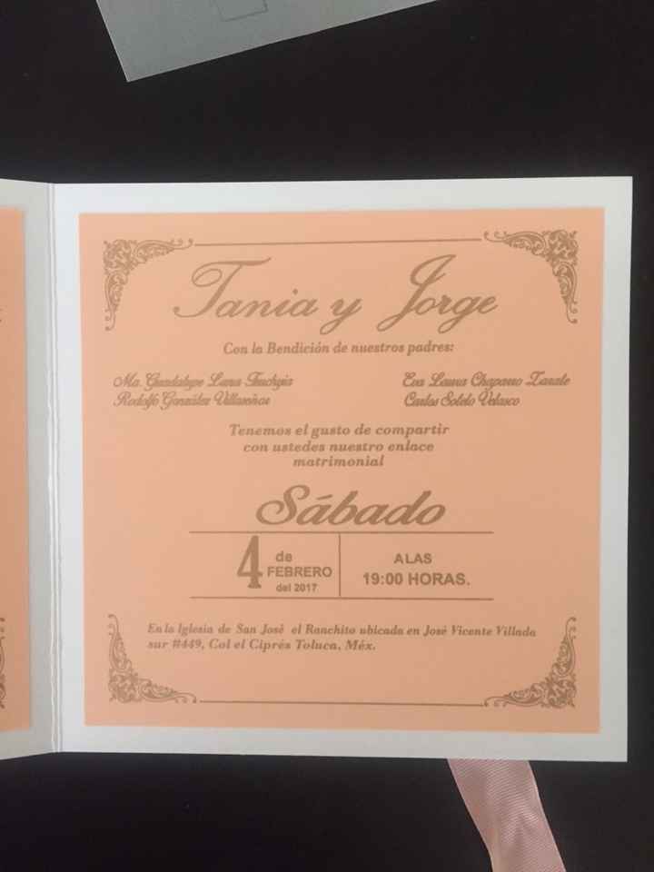 Mis invitaciones!! por fin - 5