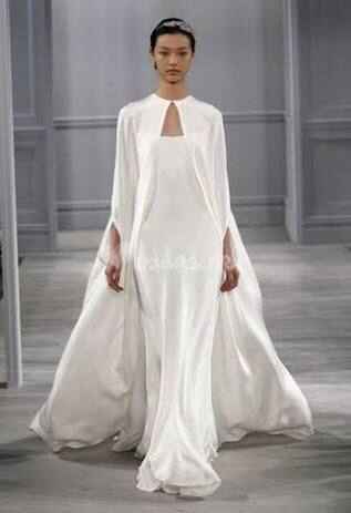 Vestidos de novia con capa! - 5