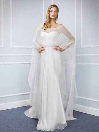 Vestidos de novia con capa! - 8