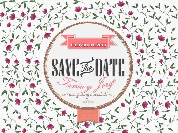 Elíjanme una para mi save the date! - 1