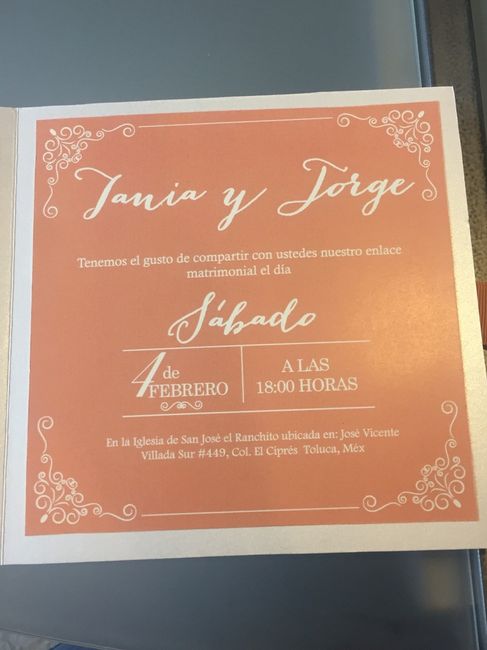 Mis invitaciones!! - 2