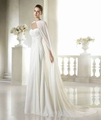 Vestidos de novia con capa! - 1