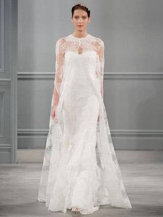 Vestidos de novia con capa! - 2